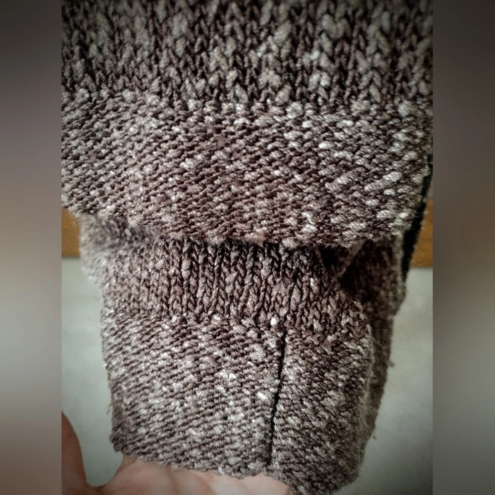 EUC Nordstrom Classiques Entier Belted Cardigan Duster, Heathered Brown, Large - Picture 3 of 12